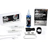 Borgen Entlüftungskit für Magura hydraulische Scheibenbremsen I Fahrrad Bremsen Service Kit I Entlüftungsset mit Schritt für 
