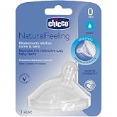 Chicco NaturalFeeling Akış Ayarlı Biberon Emziği (4 Ay+, 2'li)
