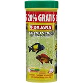 Dajana Granu Veggie Garlic Sarımsaklı Cichlid Yemi 250 Ml + 50 Ml Promo 150 Gr
