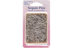 HEMLINE Pernos De Lentejuelas 13mm Acero Niquelado