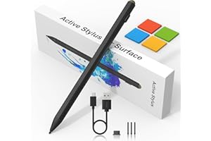 Microsoft Surface Pen Stylus Stift für Microsoft-Surface Pro 12/11/9/8/7/6/5/4/3, Surface Go 4/3/2 Surface Laptop/Studio/Boo mit 4096 Druckempfindlichkeit, Surface-Stift Zubehör