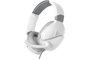 Turtle Beach Recon 200 Gen 2 Powered Gaming Headset for Xbox Series X, Xbox Series S, & Xbox One, PlayStation 5, PS4, Nintendo Switch, Mobile, & PC with 3.5mm connection - White