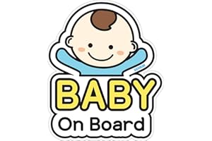 GEEKBEAR Baby on Board Sign for car (01. Basic Boy)