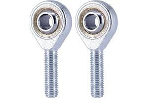 MAGNET-KAUF Uniball Lot de 2 rotules articulées, filetage extérieur à droite et à gauche, filetage M8 à gauche