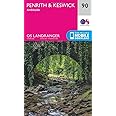Penrith & Keswick Map | Ambleside | Ordnance Survey | OS Landranger Map 90 | England | Walks | Cycling | Days Out | Maps | Adventure