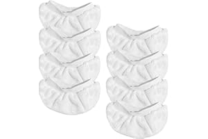 Yicotira Lot de 8 accessoires de nettoyeur vapeur pour la plupart des nettoyeurs vapeur à main – Chiffons en microfibre compatibles avec les nettoyeurs vapeur Bissell Steam Shot, Dupray, PurSteam,