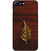 Amazon Brand - Solimo Designer Leaf on Wood 3D Printed ...