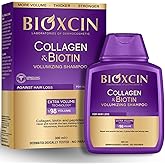 Bioxcin Collagen & Biotin Volume Shampoo 300 ml &ndash; Plumper and Strengthening Care for Fine and Volumeless Hair