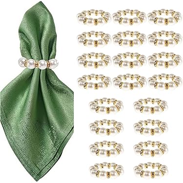 Servetring 12 stuks ginkgo blad servet sluiting servet ring blad servet ring strass doek ring goud