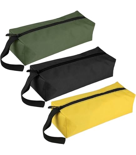 Borsa Porta Utensili Workpro 14'' - Apertura Larga, Base Antiumidità, Tracolla - Foto 8