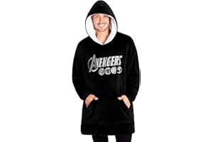 Marvel Sudadera Oversize Hombre Avengers Sudadera Oversize de Los Vengadores Batamanta Hombre