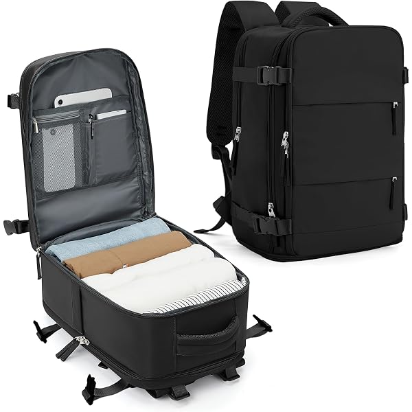 Handgepäck Rucksack 55x40x20 Handgepäck Rucksack Für Flugzeug 44L Groß Reiseruck