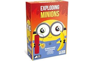 Asmodee - Exploding Minions - Gioco da Tavolo dai Creatori di Exploding Kittens, Party Game, 2-5 Giocatori, 7+ Anni, Edizione in Italiano