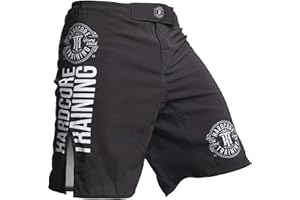 Hardcore Training Recruit Fight Shorts Homme Combat Shorts Arts Martiaux MMA BJJ Fitness Muay Thai Boxe Grappling No Gi