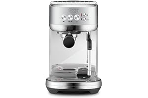 Sage - The Bambino Plus - Compact Coffee Machine with Automatic Milk Frother - 1.9L, 15 bar, 1600 W - Single or Double Shot Espresso Maker, Cappuccino, Latte, Brushed Stainless Steel
