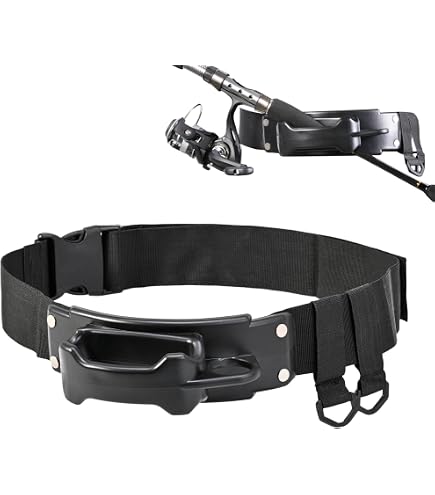 CHICIRIS Ceinture De Pêche Support Canne à Roche Bateau(Bleu