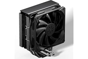 upHere gaming CPU Air Cooler with 6mm x 4 Heat Pipes & 120mm PWM Fan, Single-Tower design for Intel LGA 1700/2011/2066 (X79/X99)/1200/115X, AMD Ryzen AM5/AM4 Universal Socket, P4K