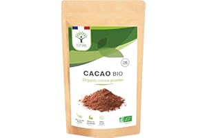 BIOPTIMAL NUTRITION NATURELLE BIOPTIMAL - Cacao Bio en Poudre - Boisson Chaude Pâtisserie - Goût Intense - Sans sucre - 100% Fève de Cacao - Conditionné en France - Certifié par Ecocert - 1kg