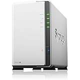Synology Disk Station DS220j - Serveur NAS - 2 Baies - SATA 6Gb/s - Raid 0, 1, JBOD - RAM 512 Mo - Gigabit Ethernet - iSCSI