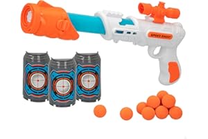 ColorBaby 49431 - Pistolet Kulki c/ 3 puszki i 12 kulek eva