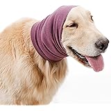 Dog Ears Protector for Anxiety Relief and Calming, Pet Hood for Grooming and Bathing Drying, Pet Snood and Head Wear (Large)