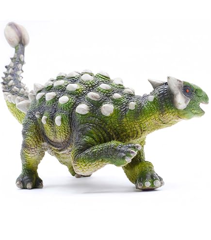 MOJO Ankylosaurus Dino-Figur Braun – Handbemalt, Detailgetreu, Für Spielen & Sammeln