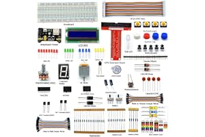 Adeept startpaket för Raspberry Pi 3, 2 modell B/B+, LCD, motor, C och Python Code, nybörjare/startpaket med användarmanual/g