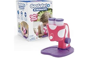 EDUCATIONAL INSIGHTS Learning Resources GeoSafari Jr My First Microscope Pink