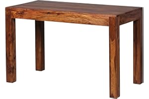 FineBuy Stół z litego drewna Sheesham Design Stół kuchenny | Stół Jadalnia Styl Wiejski