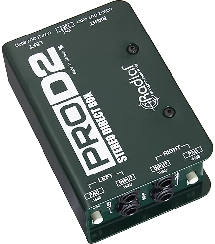 Radial Pro DI Passive Direct Box : Amazon.in: Musical Instruments