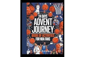 24 Days Advent Journey Book Of Activities For NBA Fans