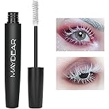 Maydear Mascara, waterproof, resistente, a prova di sbavature, voluminoso e affascinante, bianco