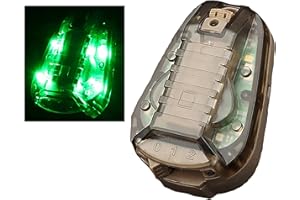 WISEONUS Waterproof Tactical Helmet Lights Airsoft Helmet Accessories Strobe Signal Light LED Hunting Lamp