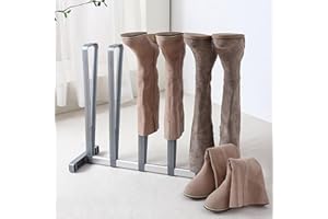 Duscdesp Boot Rack Shoe Rack for Outdoor and Indoor Freely Adjustable Spacing Shoe storage Boots Resisting Wrinkles, Dry Rain Boots, Shoes and Prevent Dust.