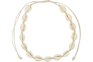 GD GOOD.designs EST. 2015 Muschelkette I Shell Halskette mit echten Naturmuscheln I Muschel Choker für Damen