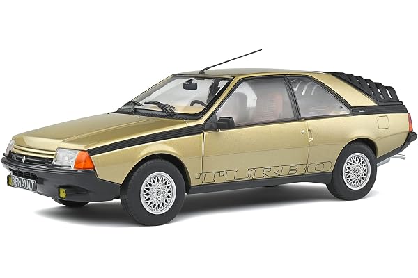SOLIDO - Renault Fuego Turbo - 1980-1/18, Beige Metal