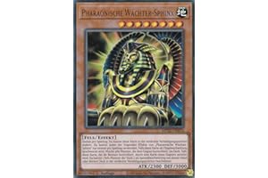 TCG MP22-DE070 - Pharaonische Wächter-Sphinx - Ultra Rare - Deutsch - 1. Auflage - im Set mit Ultrapro Toploader - Yugioh