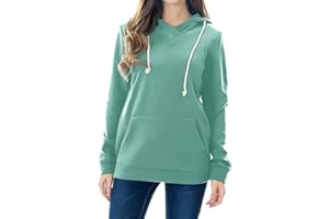 Smallshow Nursing Hoodies Fleece Maternity Sweatshirt for Breastfeeding