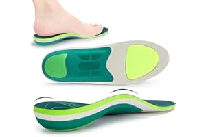 iFitna soporte de arco deportivo,plantillas recortables para absorción de impactos,inserciones para zapatos de correr,botas d