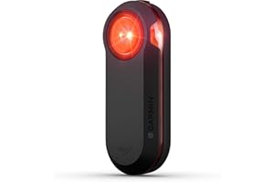 Garmin Varia RTL515 Rearview Cycling Radar, Built in Tail Light, Compatible with Edge Bike Computer, Multiple Display options, Visual and Audible alerts, Daylight visibility up to 1 mile