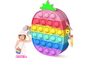 16 Portachiavi Pop It Fidget Toys Pack Party Bag Fillers Per - Foto 8