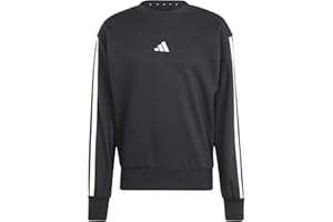 adidas Uomo Essential Three Stripes French Terry Sweatshirt