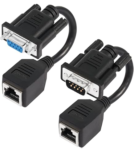 DIGITUS D-Sub 25 Sur Adaptateur RJ45 - Raccordement à Monter