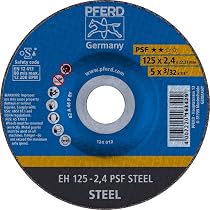Coffret PFERD - 25 Disques Tronçonnage 125x1,0 Mm Pour Acier Et Inox - Haute Performance