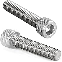 Sourcing Map 40 Pcs. Red Aluminium Alloy Motorcycle Hex Socket Screws M6 X 20