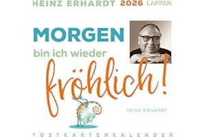 Heinz Erhardt Postkartenkalender 2026: Wochenkalender mit 53 Postkarten