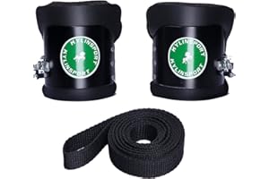 KYLIN SPORT Bottes d'Inversion - Bottes de gravité avec Fermeture de sécurité Bottes Suspendues Bottes de Gym Dispositif d'exercice Anti-gravité en Acier