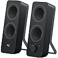 Logitech Z207 Altoparlanti per PC Wireless Bluetooth, Audio Stereo, 10 Watt, Ingresso Audio 3.5 mm, Jack per Cuffie, Multidis
