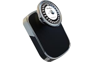 Adamson A28 - Báscula de baño analógica - Hasta 250 kg - Números grandes y base antideslizante - Balanzas para baño de alta precisión - 20 años de garantía - Para casa, dormitorio, baño - NUEVA 2024