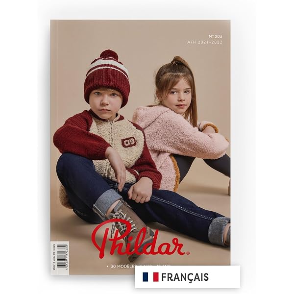Catalogue Phildar Mailles Enfants 1982 - 49 Modèles De Tricots Rentrée Des Classes - Occasion